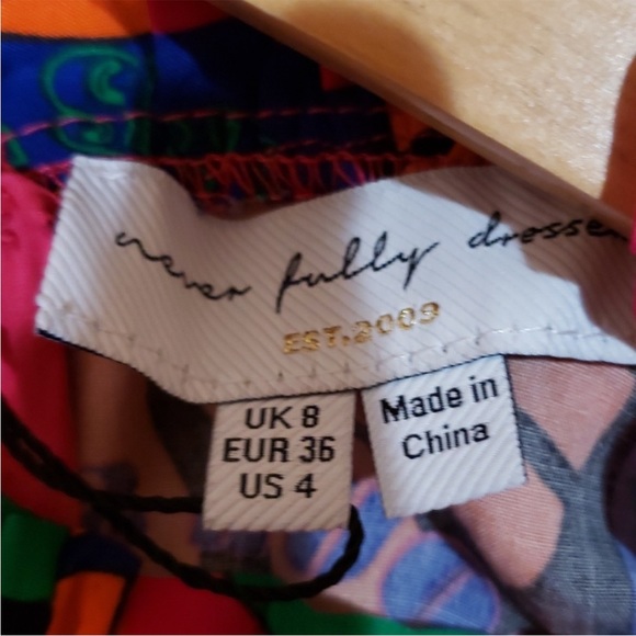 NWT NEVER FULLY DRESSED DISCO GROOVE MIDI DRESS - 4 - Picture 10 of 10